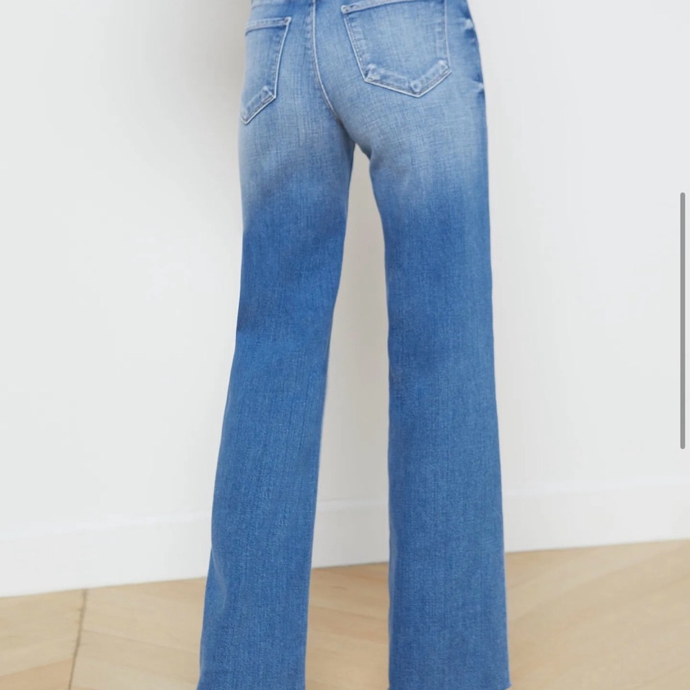 L'AGENCE High Rise Blue Jeans - Picture 4 of 8